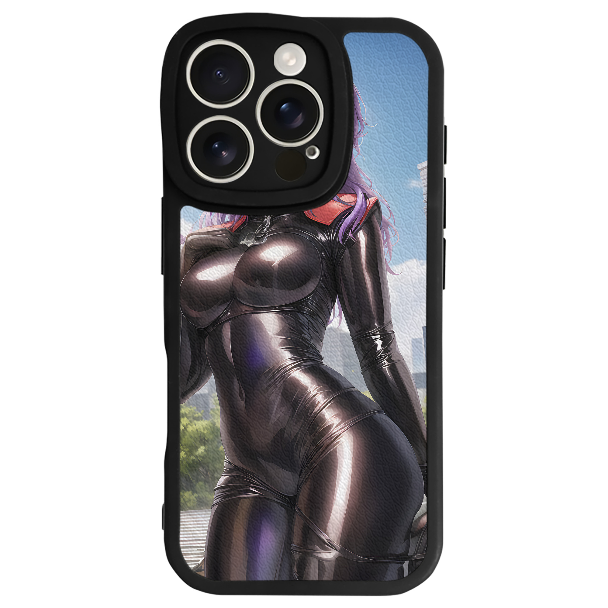 （画像用） EVA 新世紀エヴァンゲリオン 【iPhone 16シリーズ対応】シリコンスマホケース（レザー調） 材質：シリコン